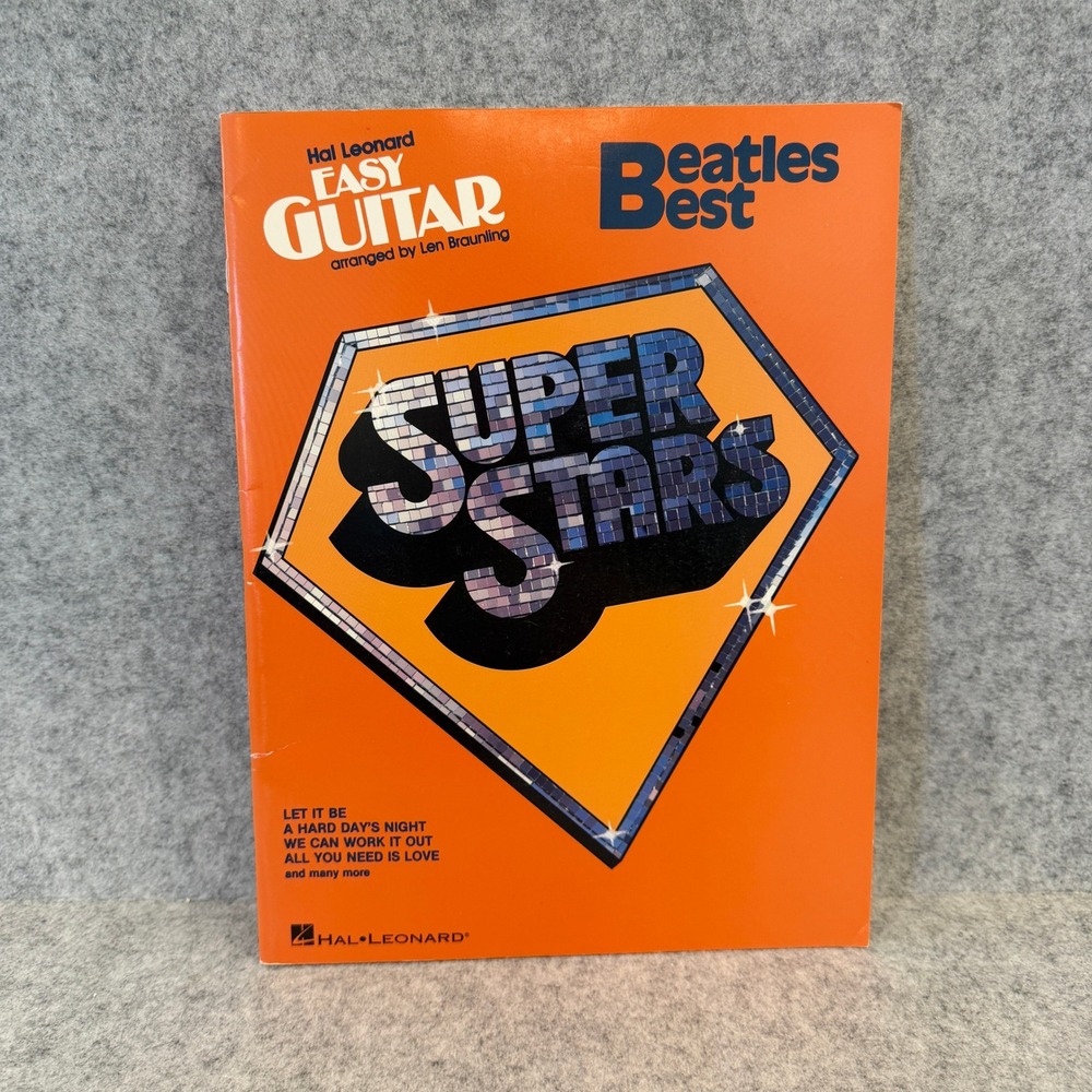The Beatles Best Super Stars, Hal Leonard Easy Guitar series